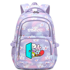 KPOP BTS Waterproof Backpacks Kids School Bags Teenagers Backpack