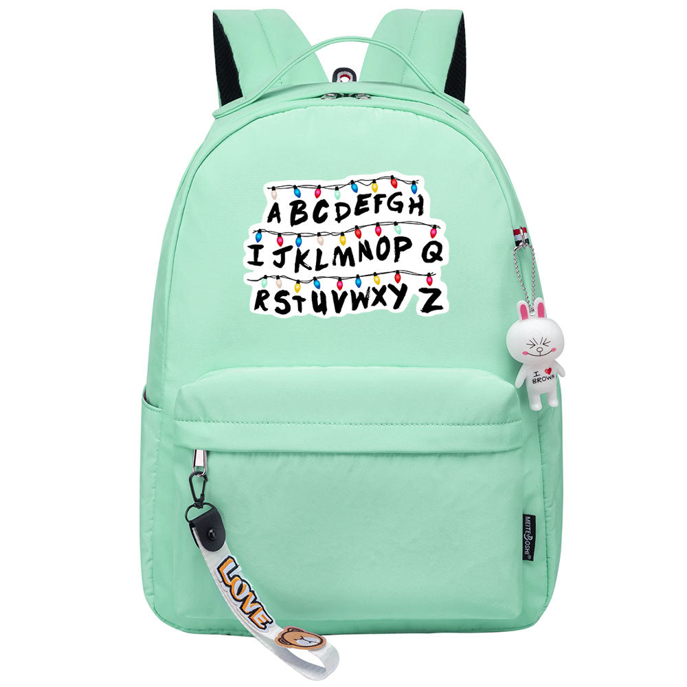 Strangers Things Cosplay Backpack School Bag Water Proof