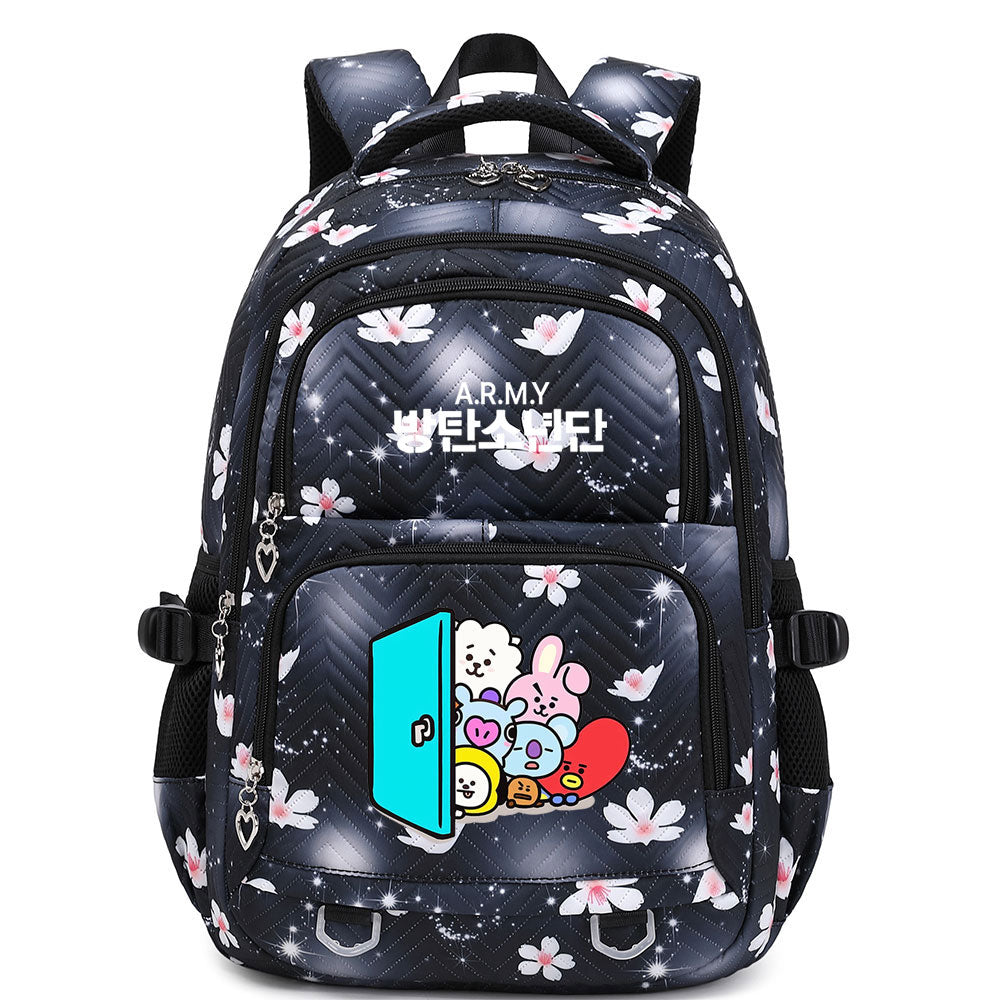 KPOP BTS Waterproof Backpacks Kids School Bags Teenagers Backpack