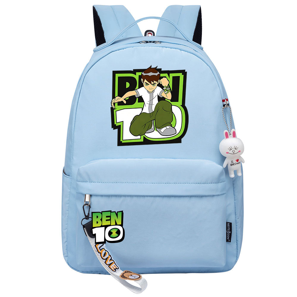 Ben 10 Ben Tennyson Cosplay Backpack School Bag Water Proof