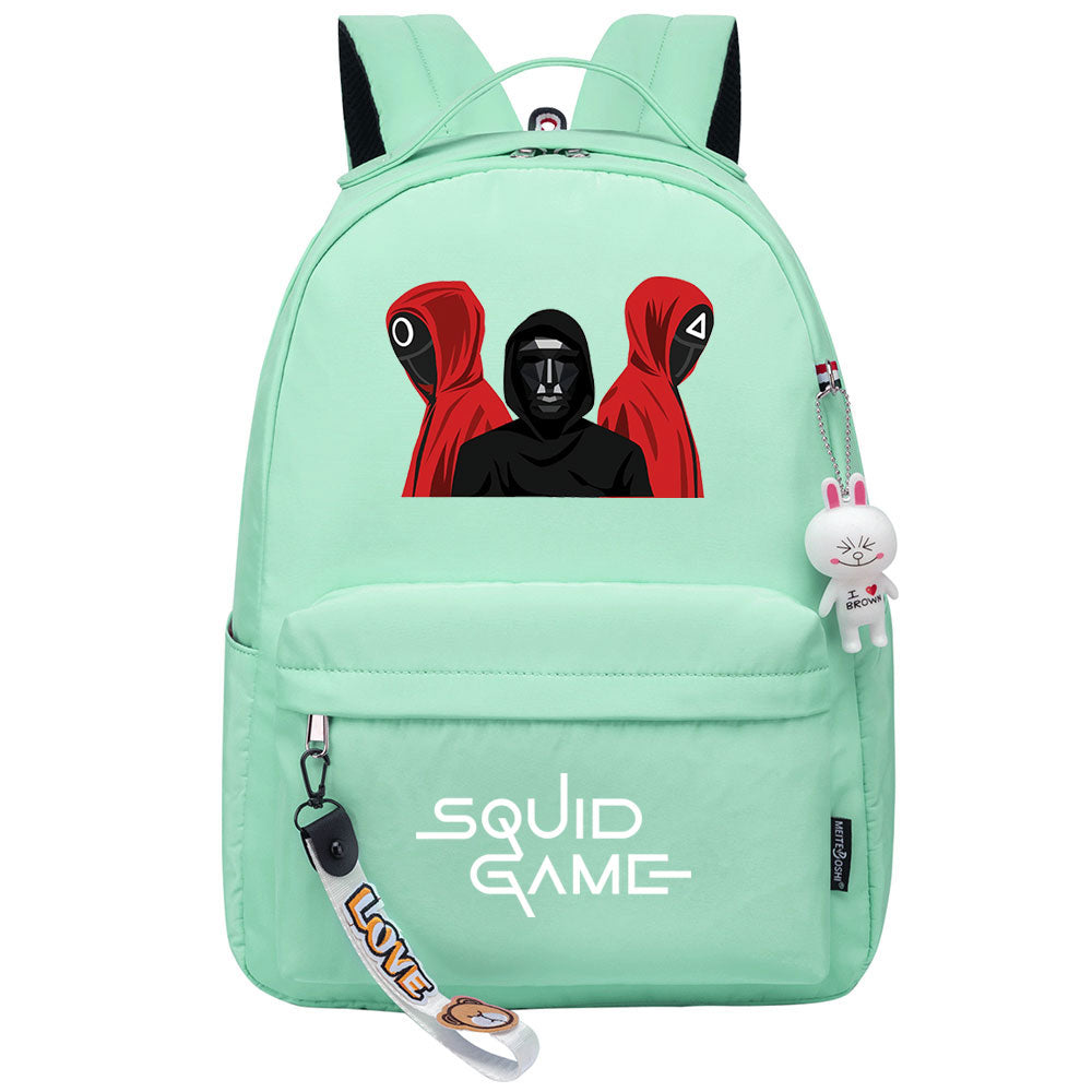 Squid Game Backpack Shoolbag Notebook Bag Gifts for Kids Students