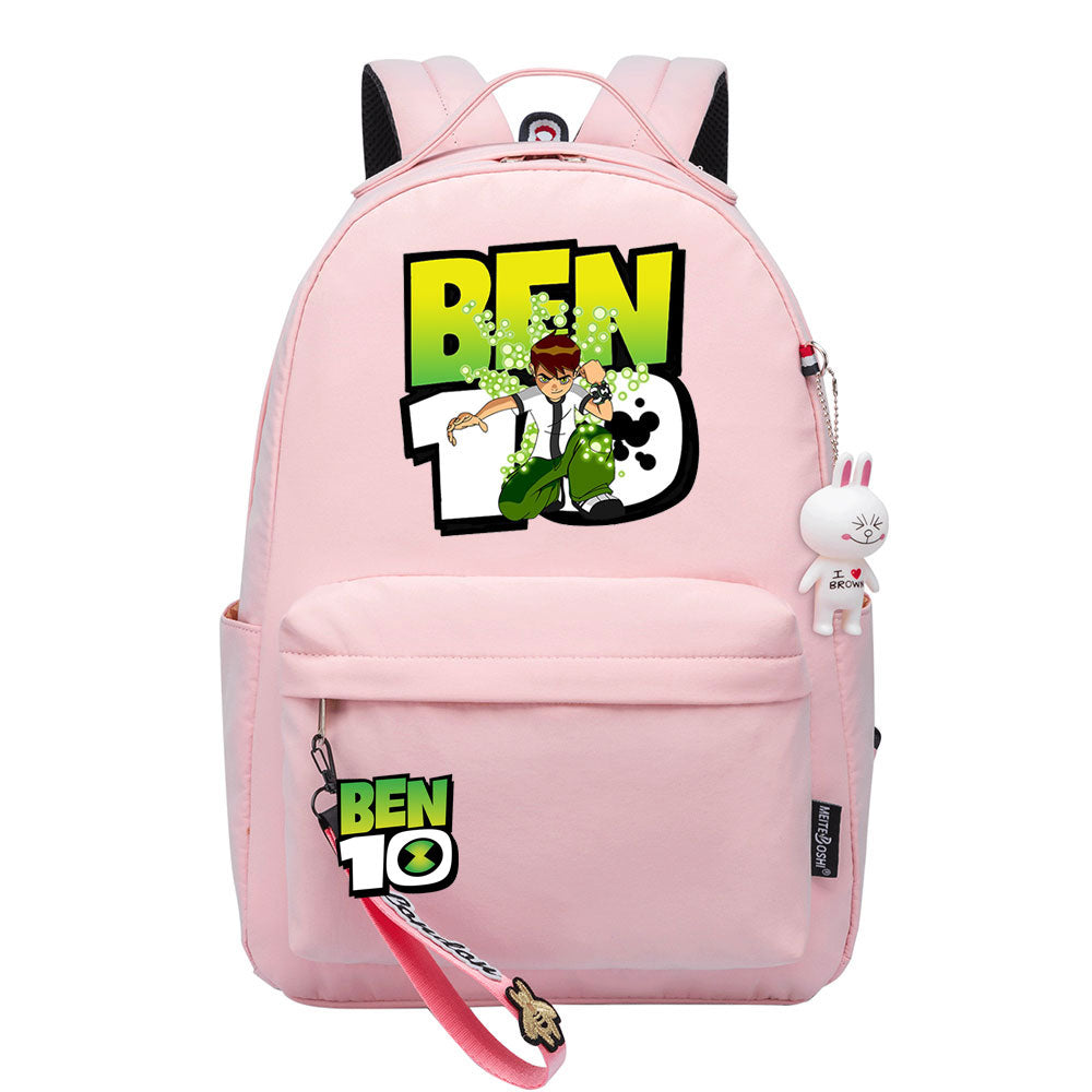 Ben 10 Ben Tennyson Cosplay Backpack School Bag Water Proof