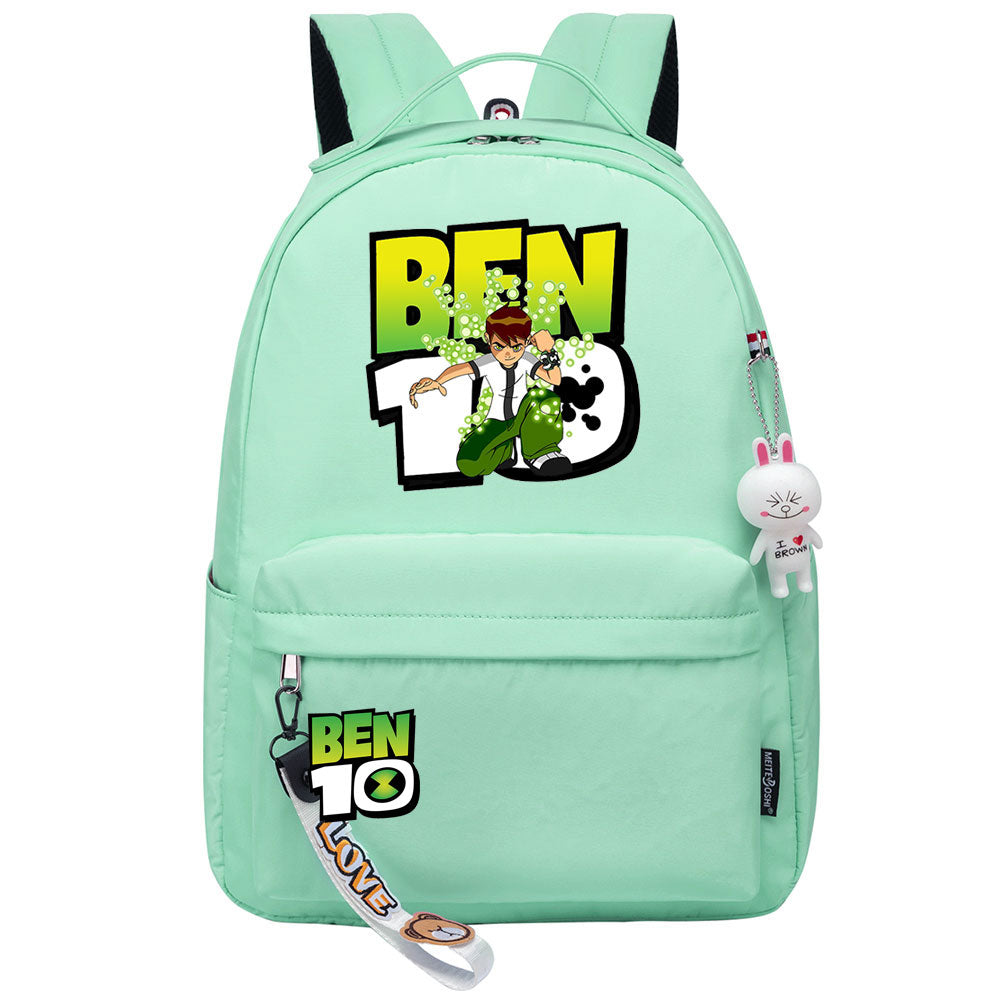 Ben 10 Ben Tennyson Cosplay Backpack School Bag Water Proof