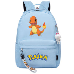 Pokemon Charmander Backpack Shoolbag Notebook Bag Gifts for Kids Students