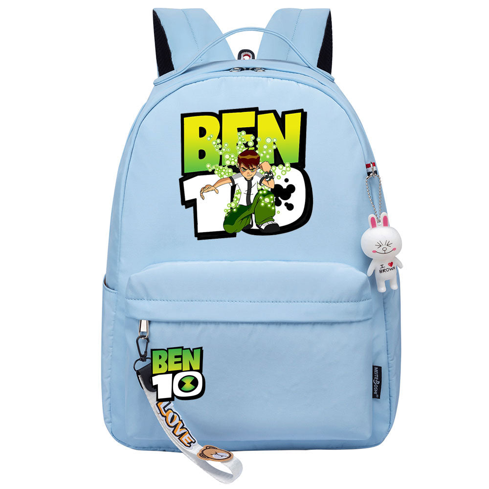 Ben 10 Ben Tennyson Cosplay Backpack School Bag Water Proof
