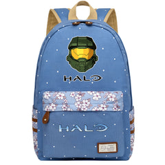 Halo Infinite Fashion Canvas Travel Backpack School Bag