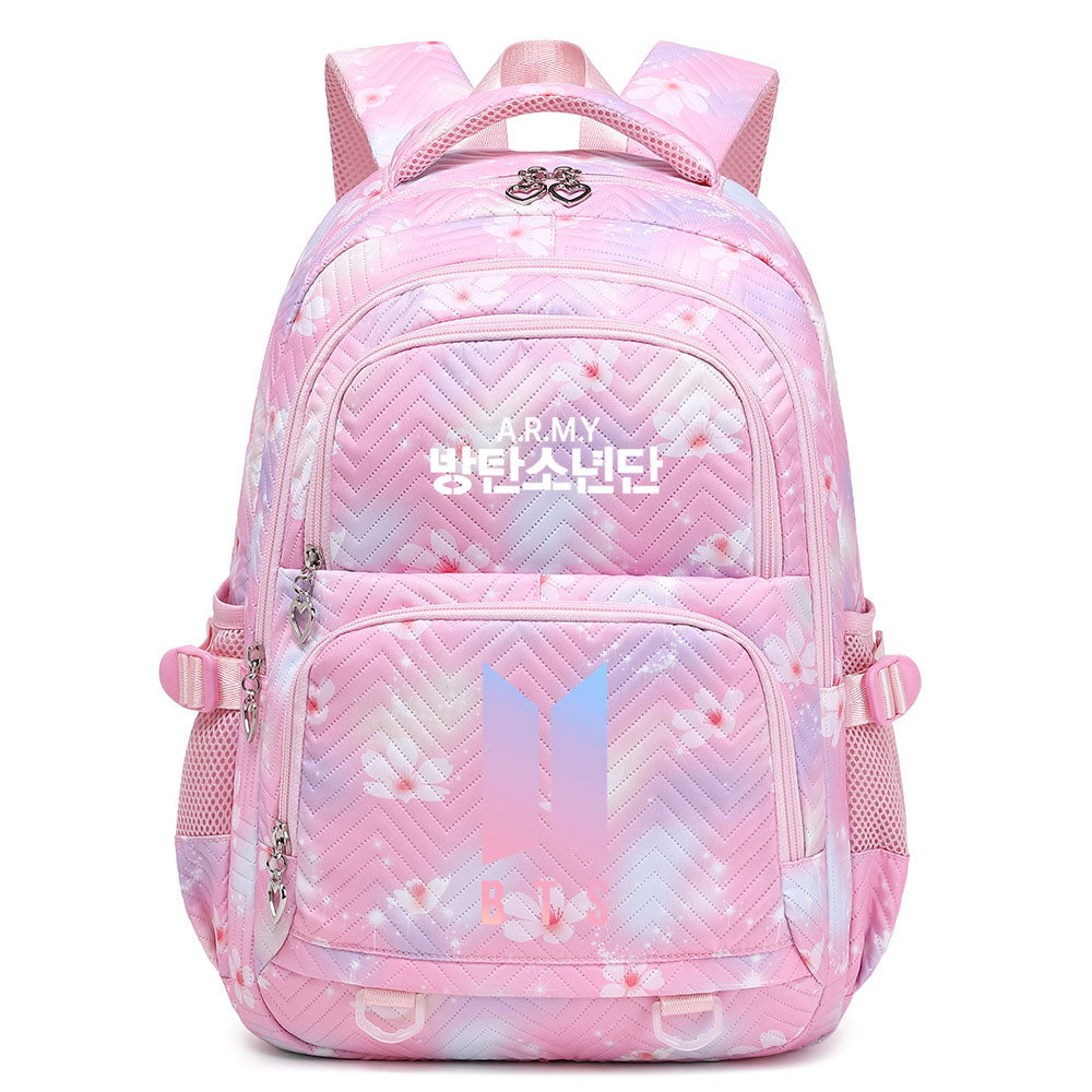KPOP BTS Waterproof Backpacks Kids School Bags Teenagers Backpack