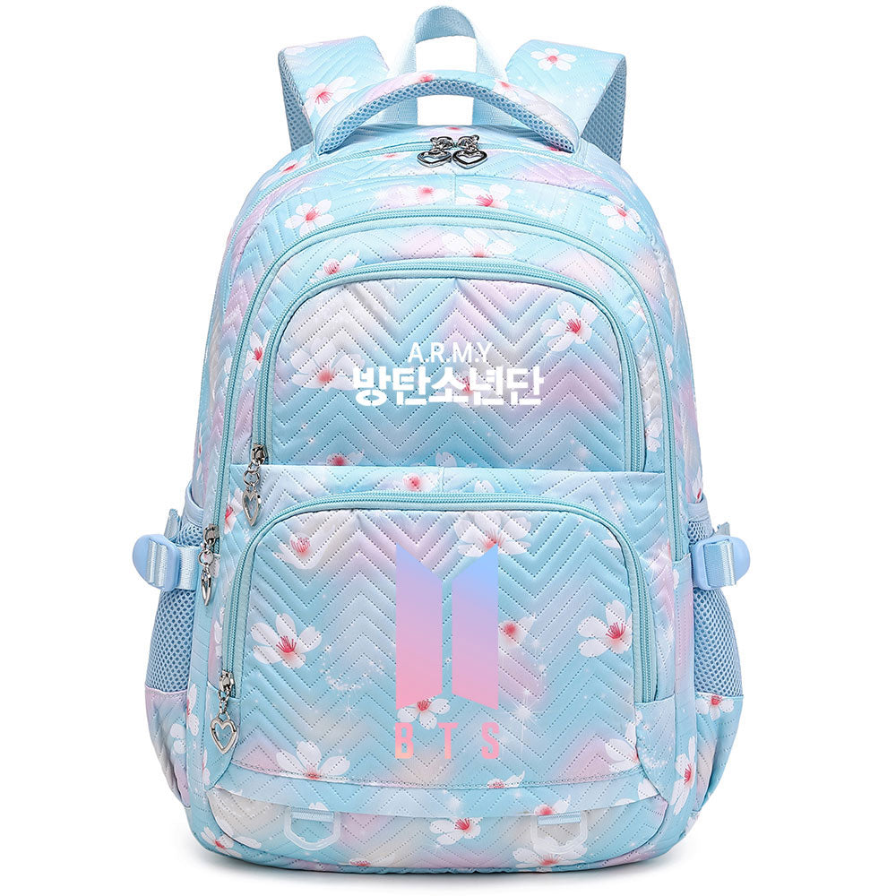KPOP BTS Waterproof Backpacks Kids School Bags Teenagers Backpack