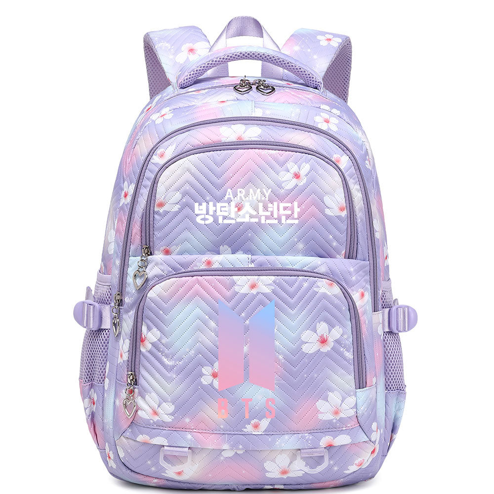 KPOP BTS Waterproof Backpacks Kids School Bags Teenagers Backpack
