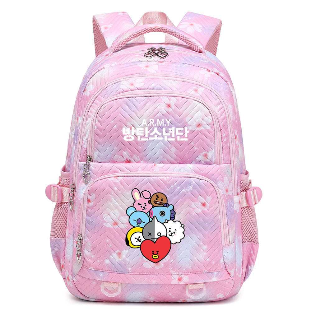 KPOP BTS Waterproof Backpacks Kids School Bags Teenagers Backpack