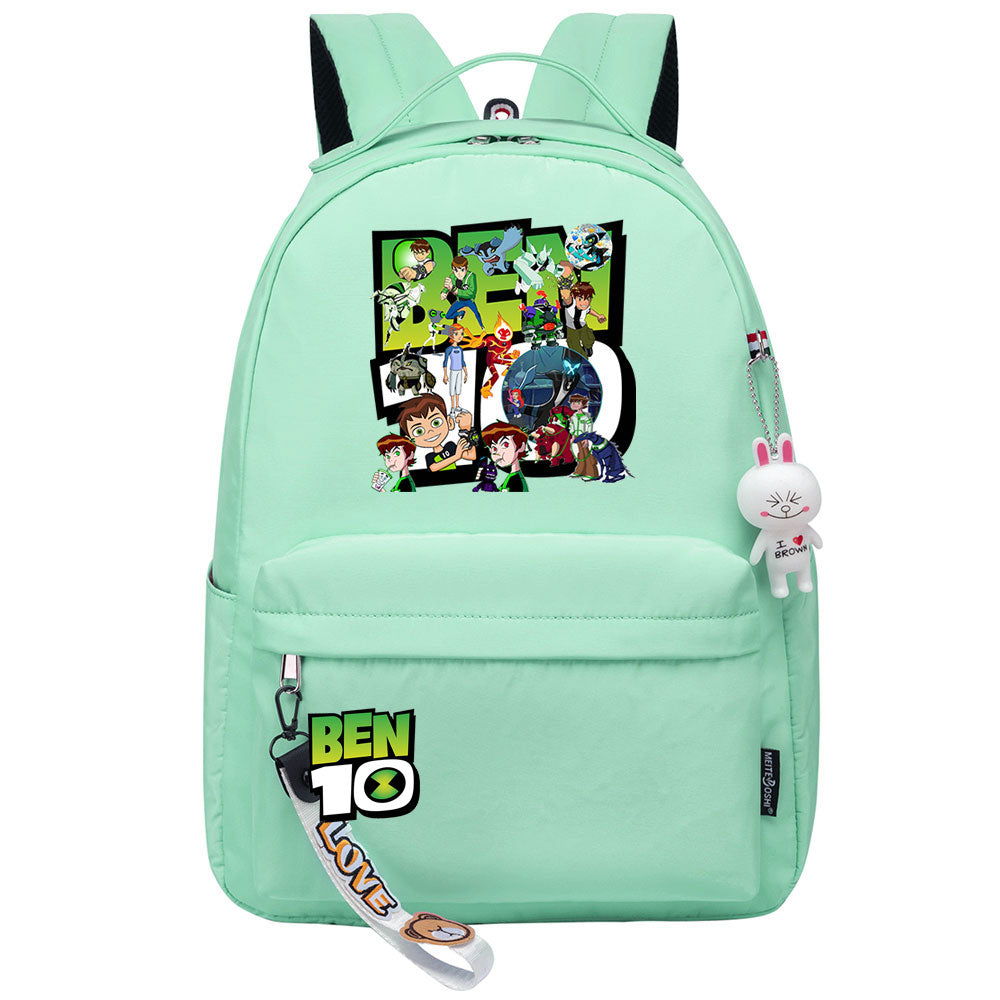 Ben 10 Ben Tennyson Cosplay Backpack School Bag Water Proof