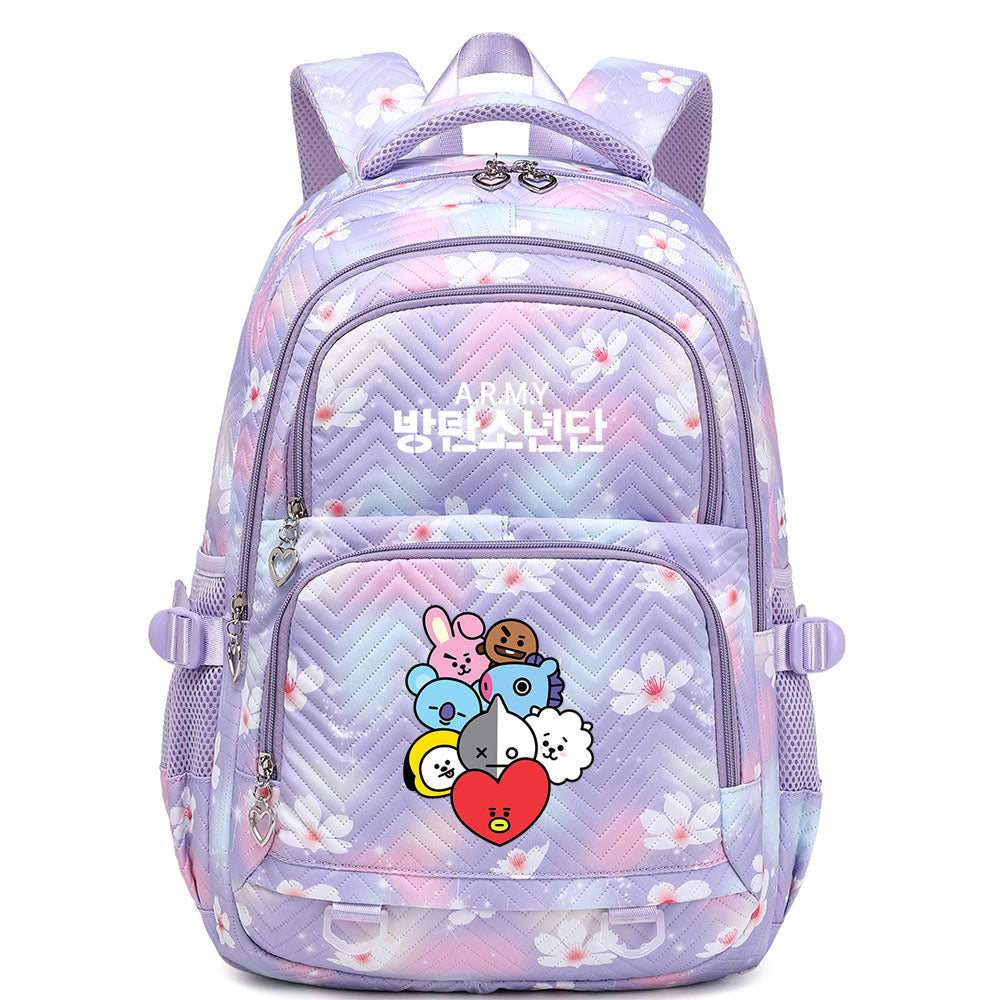 KPOP BTS Waterproof Backpacks Kids School Bags Teenagers Backpack