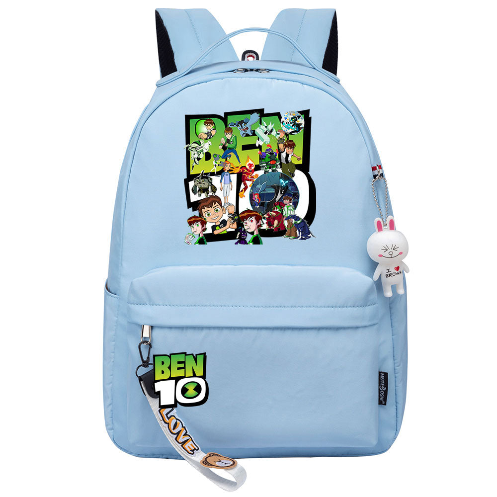Ben 10 Ben Tennyson Cosplay Backpack School Bag Water Proof