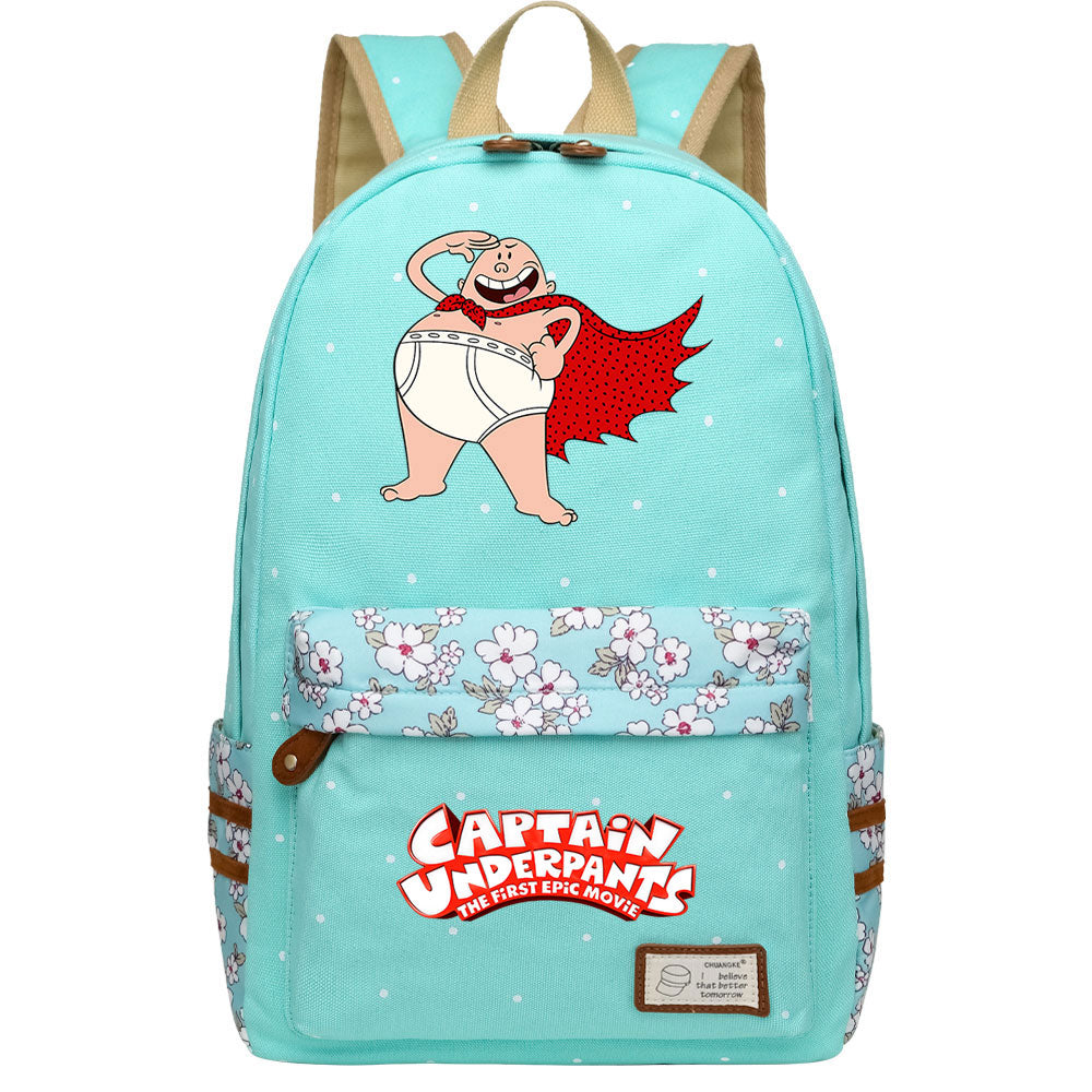Captain Underpants Fashion Canvas Travel Backpack School Bag