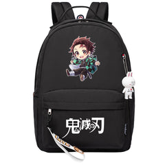 Demon Slayer Kimetsu No Yaiba Kamado Tanjiro Cosplay Backpack School Bag Water Proof