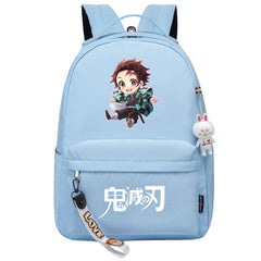 Demon Slayer Kimetsu No Yaiba Kamado Tanjiro Cosplay Backpack School Bag Water Proof