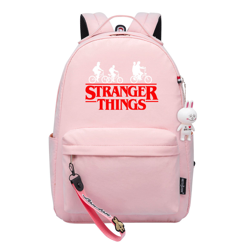 Strangers Things Cosplay Backpack School Bag Water Proof