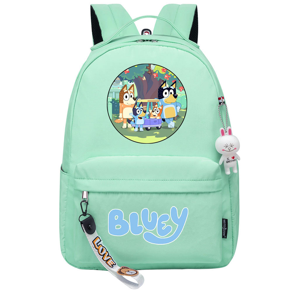 Blue Heeler Bingo Backpack Shoolbag Notebook Bag Gifts for Kids Students