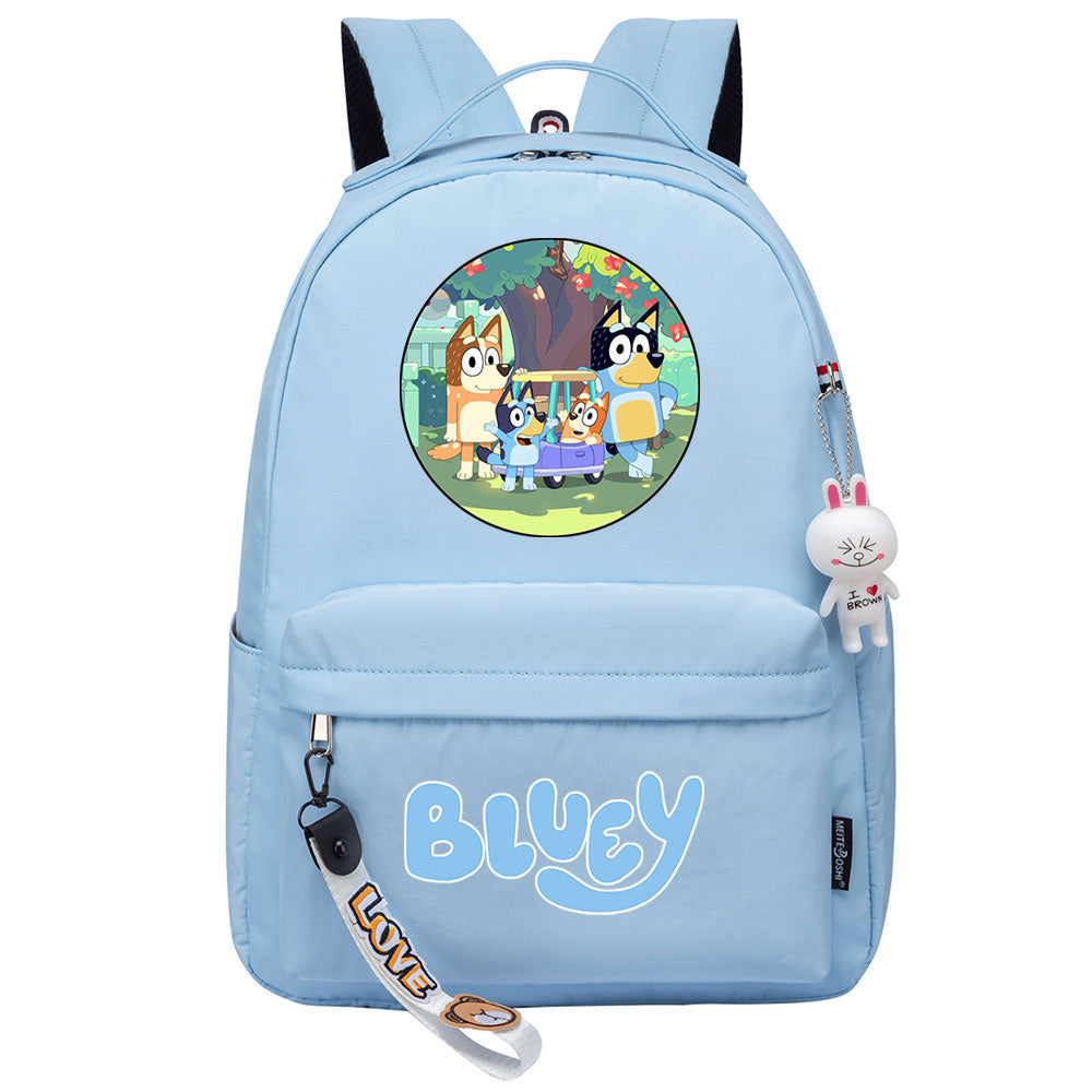 Blue Heeler Bingo Backpack Shoolbag Notebook Bag Gifts for Kids Students