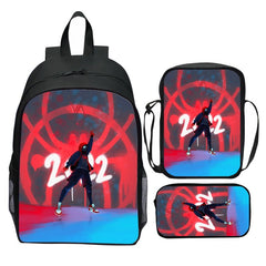 Spider Man  Across the Spider Verse Schoolbag Backpack Lunch Bag Pencil Case 3pcs Set Gift for Kids Students