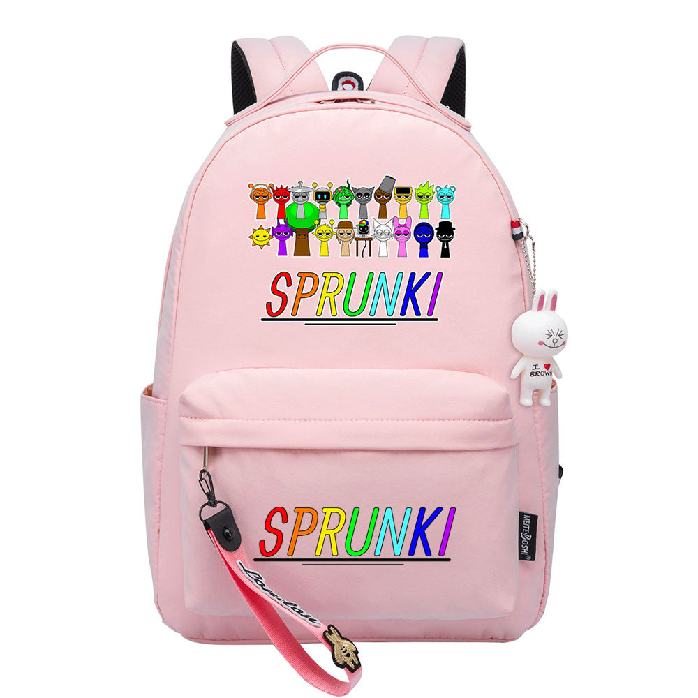 Sprunki Charizard Backpack Shoolbag Notebook Bag Gifts for Kids Students