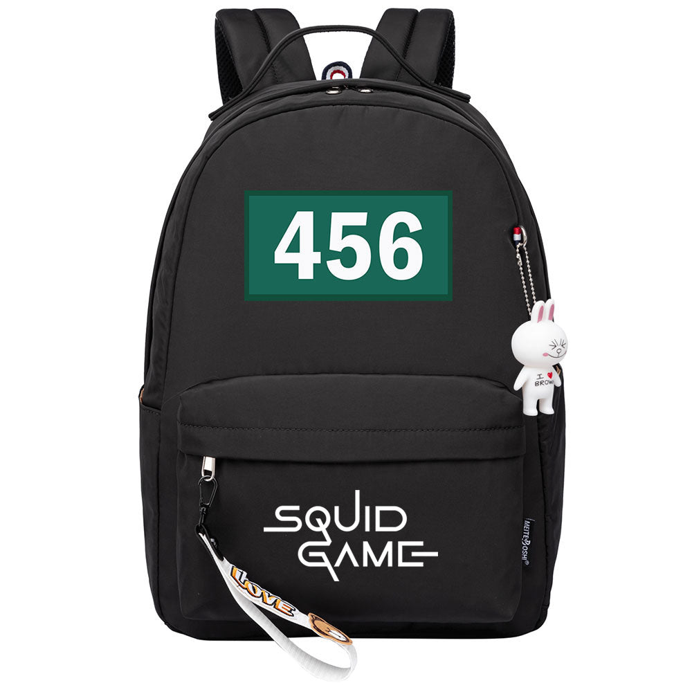 Squid Game Backpack Shoolbag Notebook Bag Gifts for Kids Students