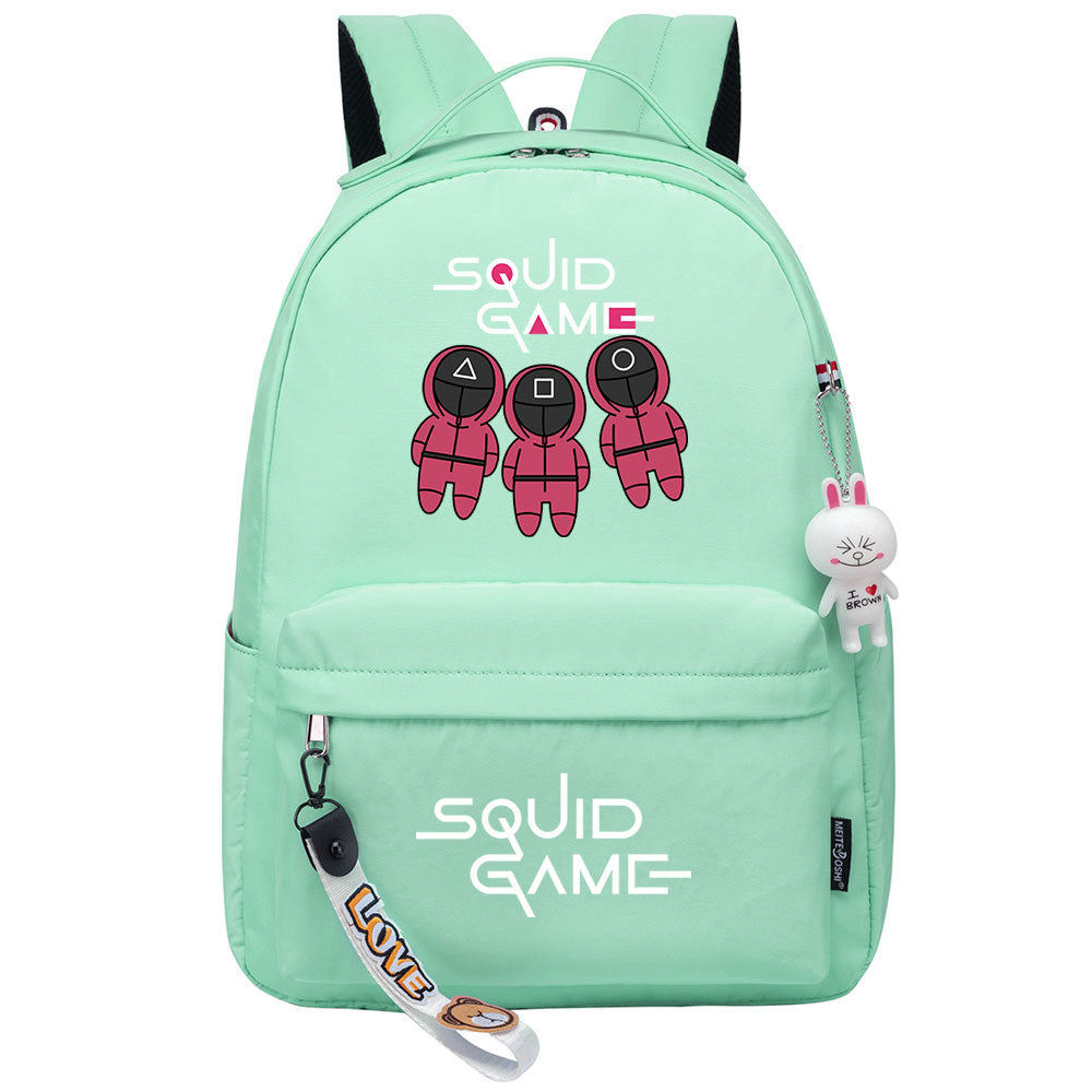 Squid Game Backpack Shoolbag Notebook Bag Gifts for Kids Students