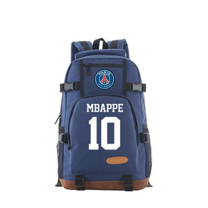 Paris Saint Germain Mbappe Football School Bookbag Travel Backpack Bags