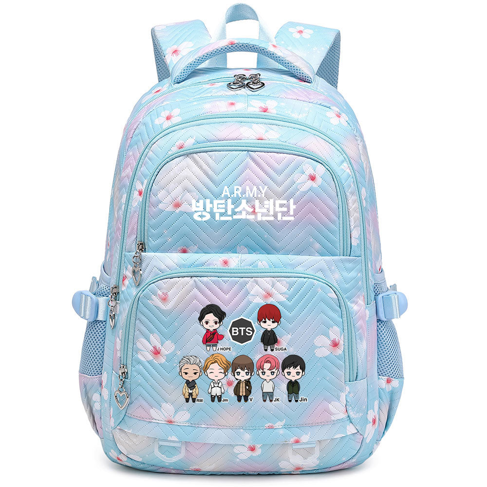 KPOP BTS Waterproof Backpacks Kids School Bags Teenagers Backpack