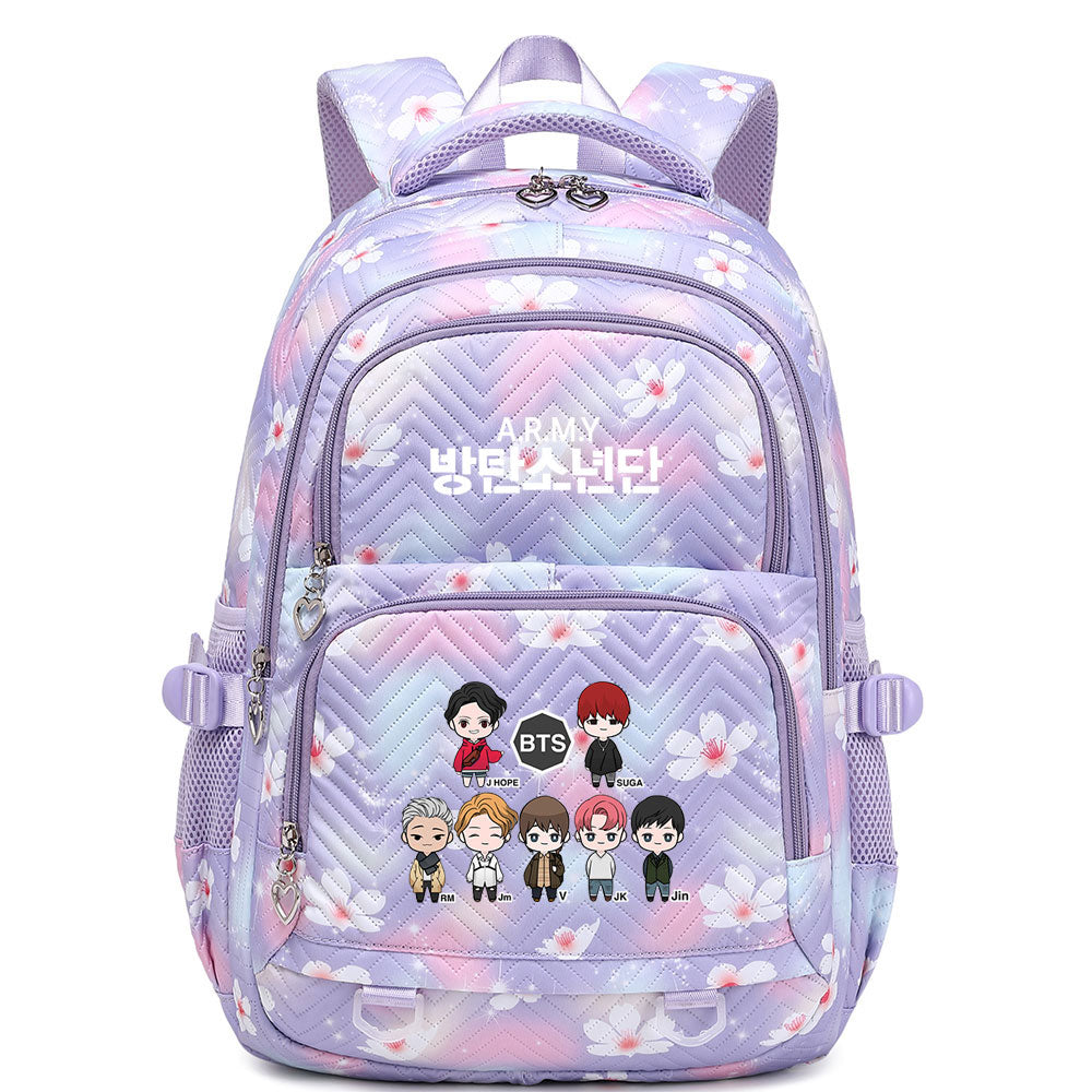 KPOP BTS Waterproof Backpacks Kids School Bags Teenagers Backpack