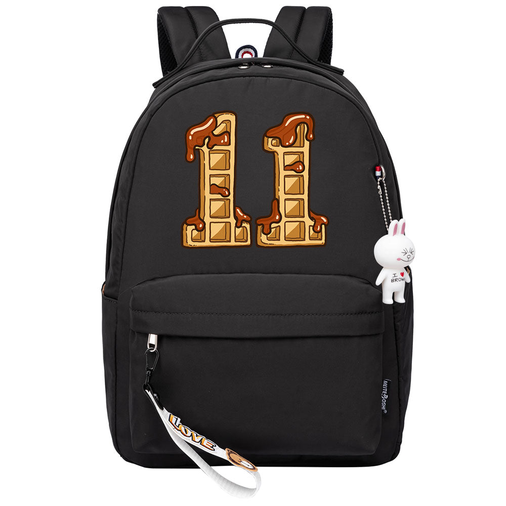 Strangers Things 11 Cosplay Backpack School Bag Water Proof