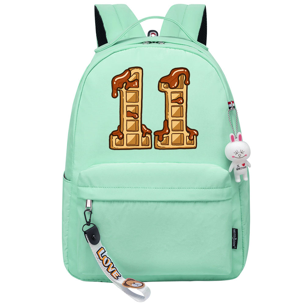 Strangers Things 11 Cosplay Backpack School Bag Water Proof