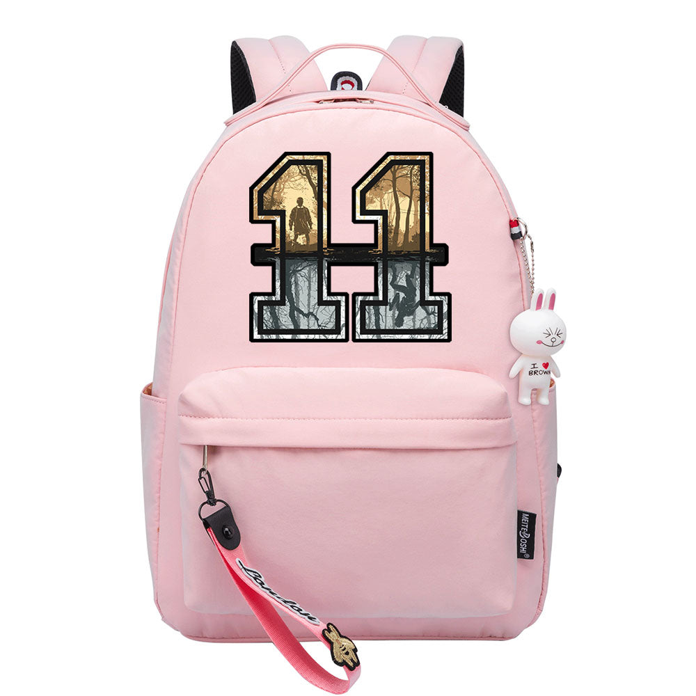 Strangers Things 11 Cosplay Backpack School Bag Water Proof
