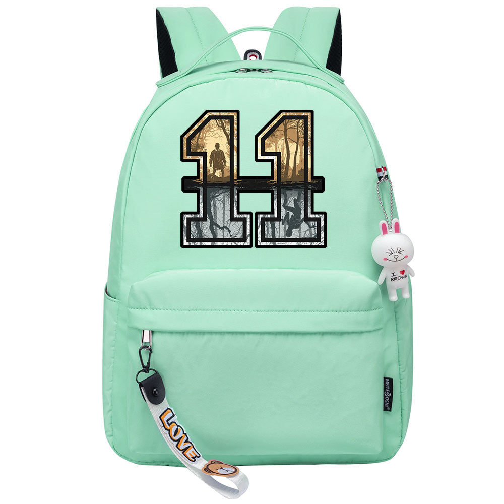 Strangers Things 11 Cosplay Backpack School Bag Water Proof