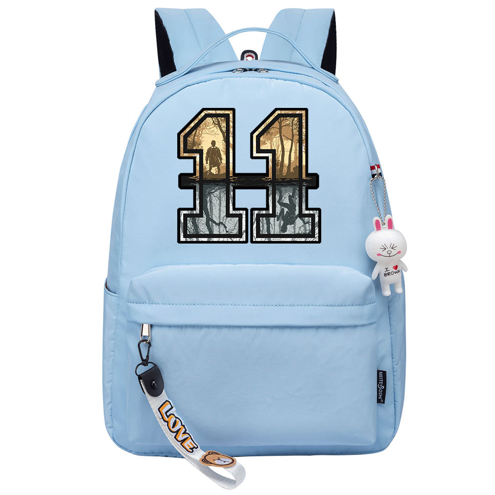 Strangers Things 11 Cosplay Backpack School Bag Water Proof