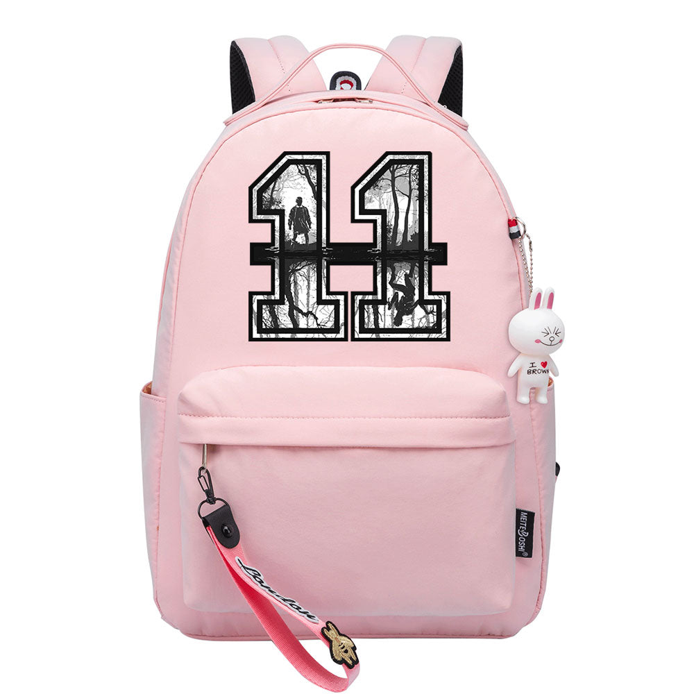 Strangers Things 11 Cosplay Backpack School Bag Water Proof