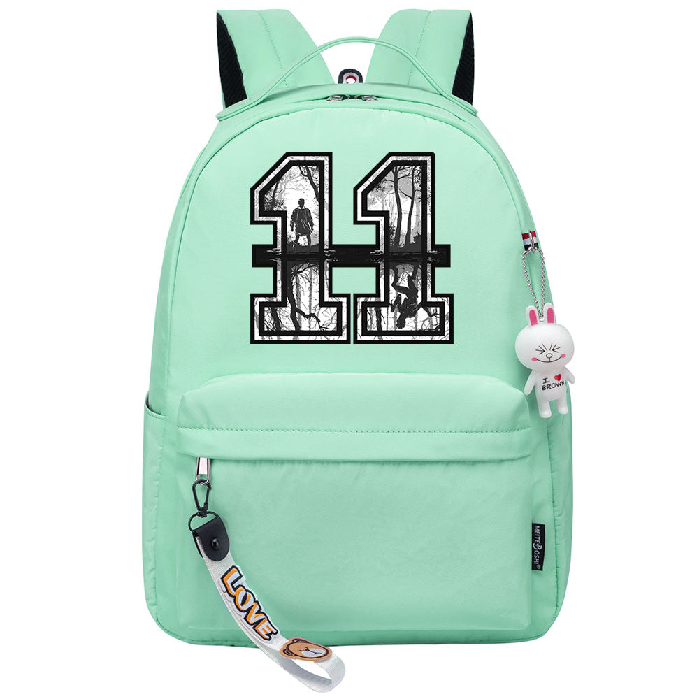 Strangers Things 11 Cosplay Backpack School Bag Water Proof