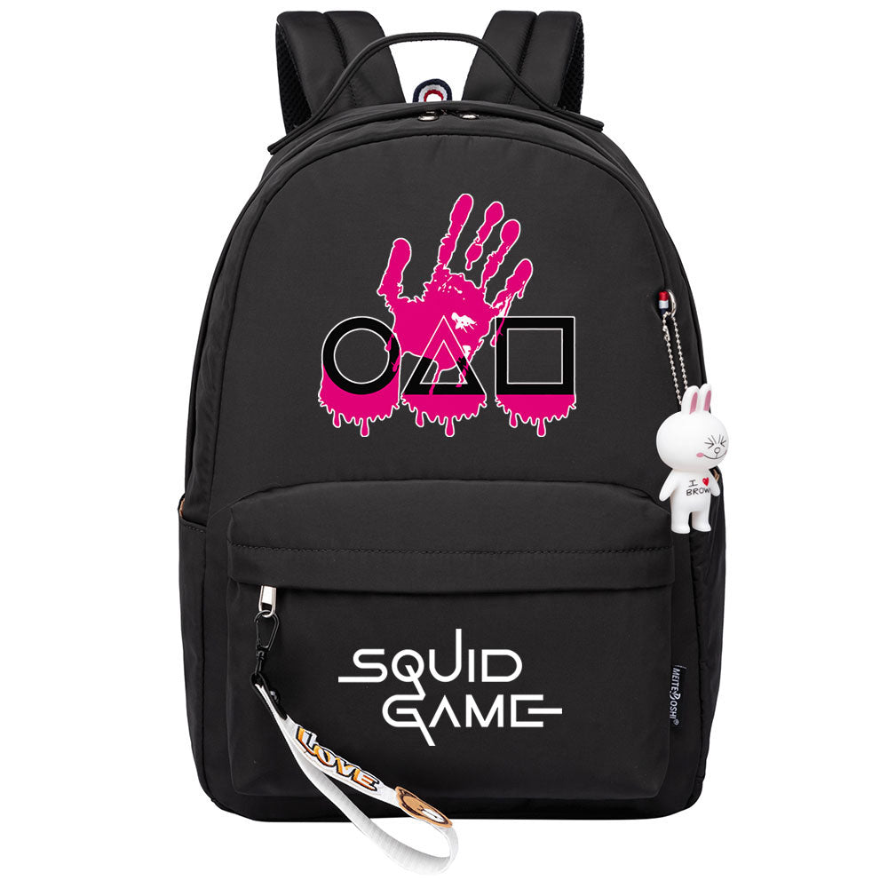 Squid Game Backpack Shoolbag Notebook Bag Gifts for Kids Students