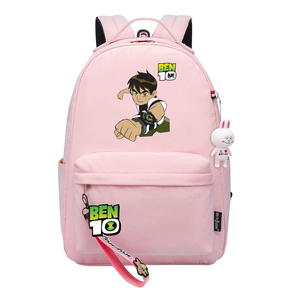 Ben 10 Ben Tennyson Cosplay Backpack School Bag Water Proof
