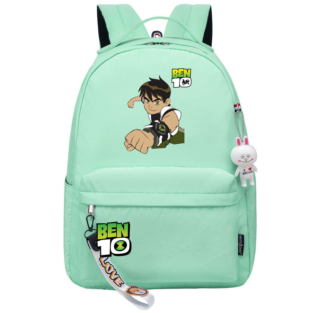 Ben 10 Ben Tennyson Cosplay Backpack School Bag Water Proof