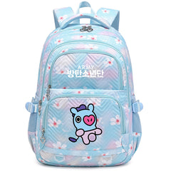 KPOP BTS Mang Waterproof Backpacks Kids School Bags Teenagers Backpack