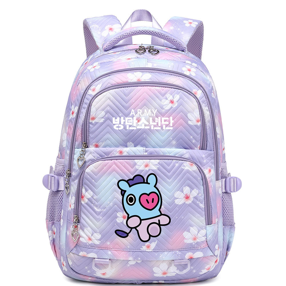 KPOP BTS Mang Waterproof Backpacks Kids School Bags Teenagers Backpack