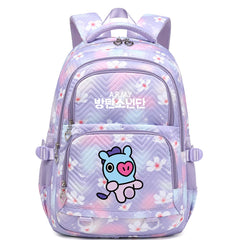 KPOP BTS Mang Waterproof Backpacks Kids School Bags Teenagers Backpack
