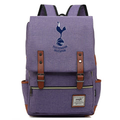 Tottenham Hotspur Football Club Canvas Travel Backpack School Book Bag