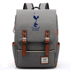Tottenham Hotspur Football Club Canvas Travel Backpack School Book Bag