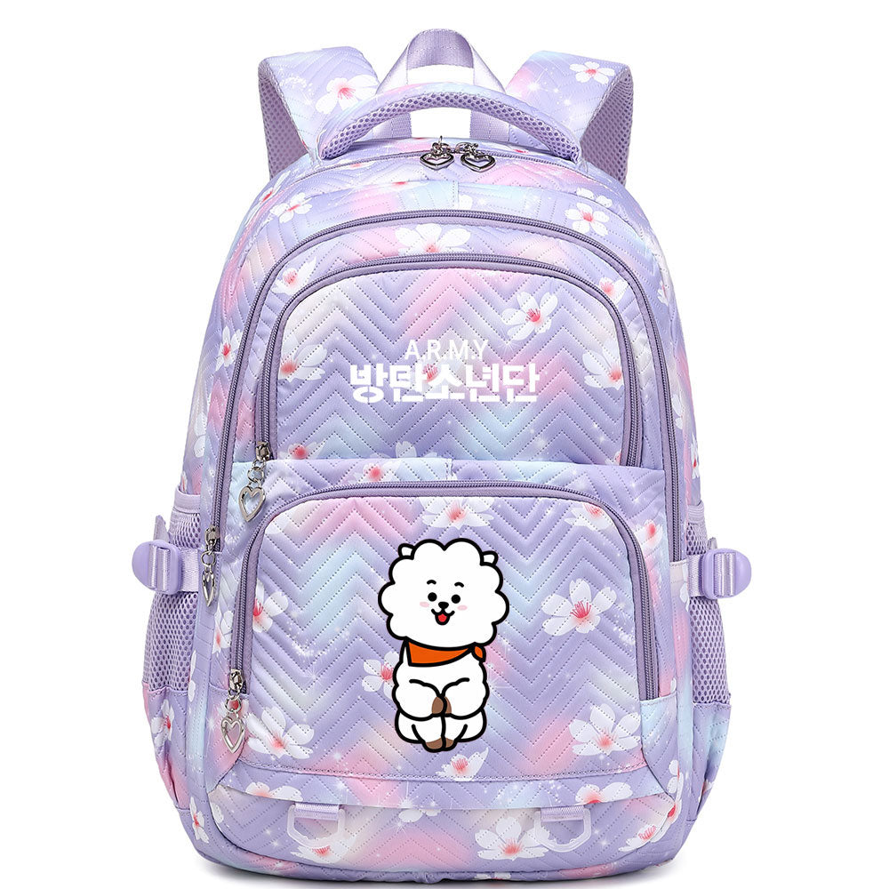 KPOP BTS RJ Waterproof Backpacks Kids School Bags Teenagers Backpack
