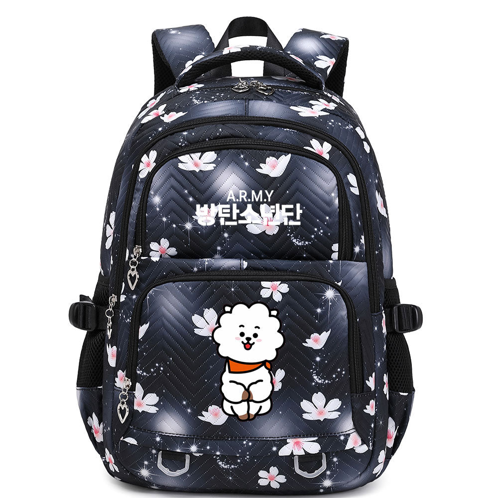 KPOP BTS RJ Waterproof Backpacks Kids School Bags Teenagers Backpack