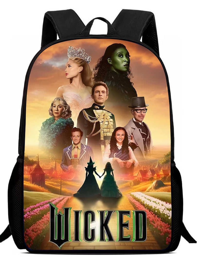Wicked Part One Backpack School Sports Bag for Kids Boy Girl Kindergarten