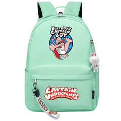 Captain Underpants Backpack Shoolbag Notebook Bag Gifts for Kids Students