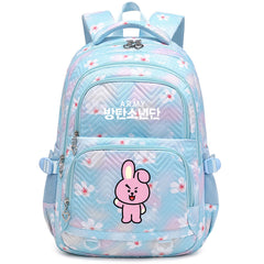KPOP BTS Cooky Waterproof Backpacks Kids School Bags Teenagers Backpack